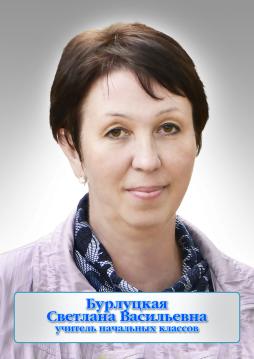 Бурлуцкая Светлана Васильевна